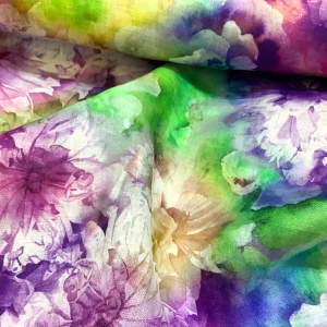 Floral Italian Designer 100% Linen