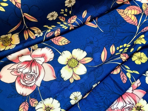 Exclusive Italian Printed Jersey 100% Viscose