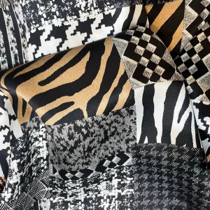 Italian Designer Silk Satin