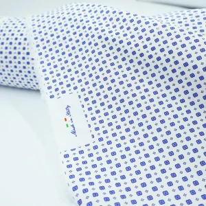 Luxurious Italian Printed 100% Cotton Jacquard