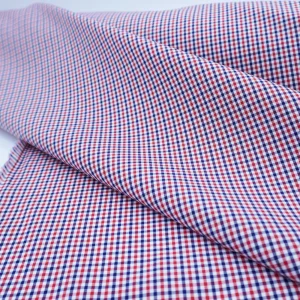Finest Italian 100% Cotton 'Vichy Pattern'