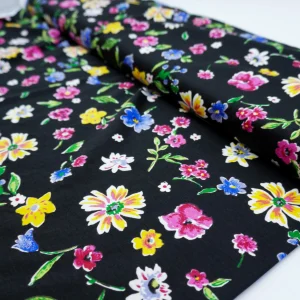 Exclusive Italian 100% Printed Cotton Jersey